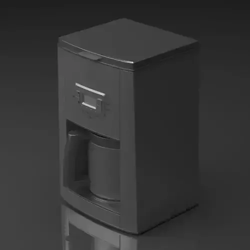 Coffee machine grey