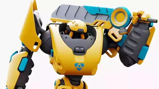 BATTLE DROID PHOVOSH  RIGGED