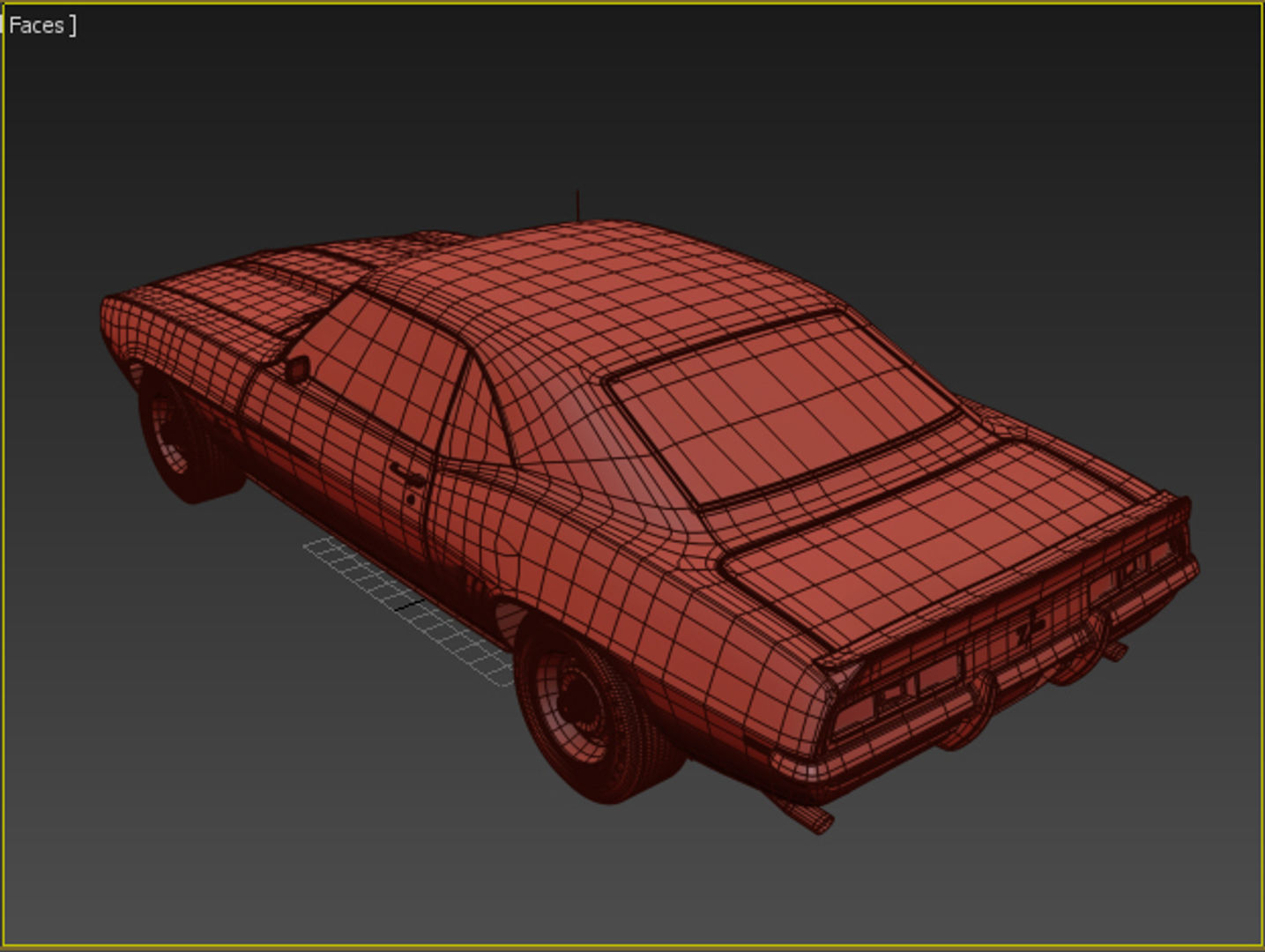 1969 Chevrolet Camaro z28 RS 3D model_13