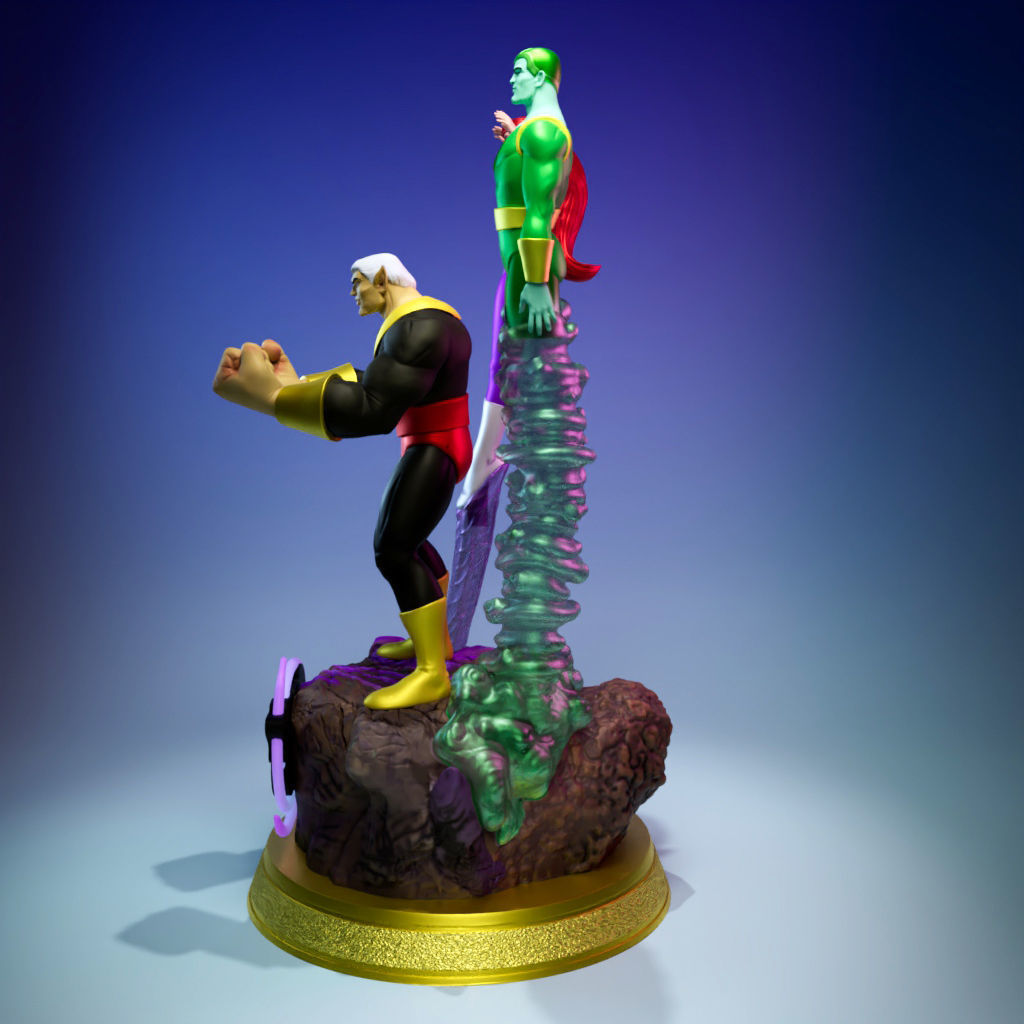 Galaxy Trio 3D print model_3