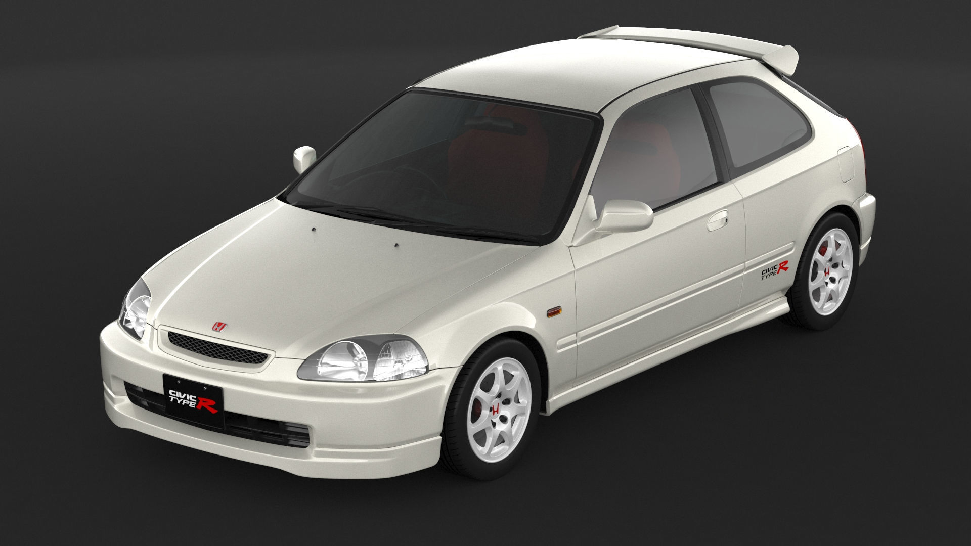 Honda Civic Type R 3D model_5