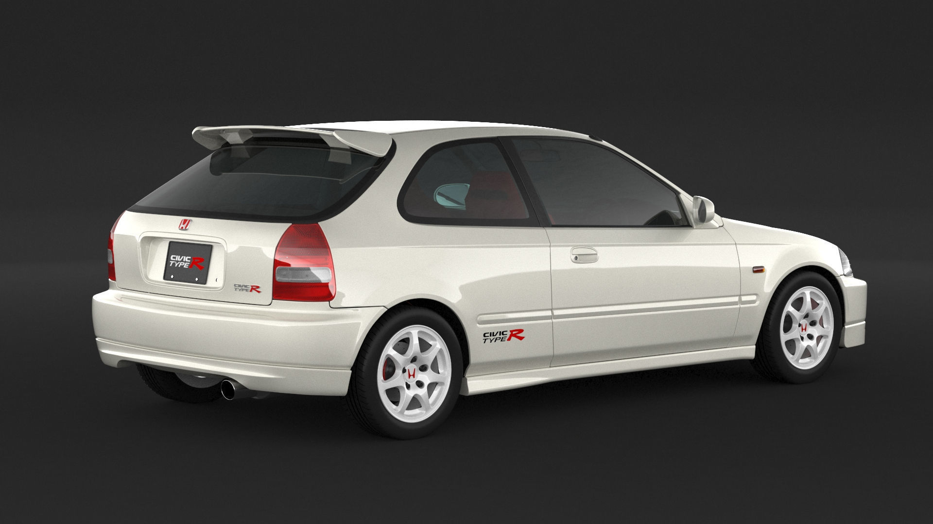 Honda Civic Type R 3D model_1