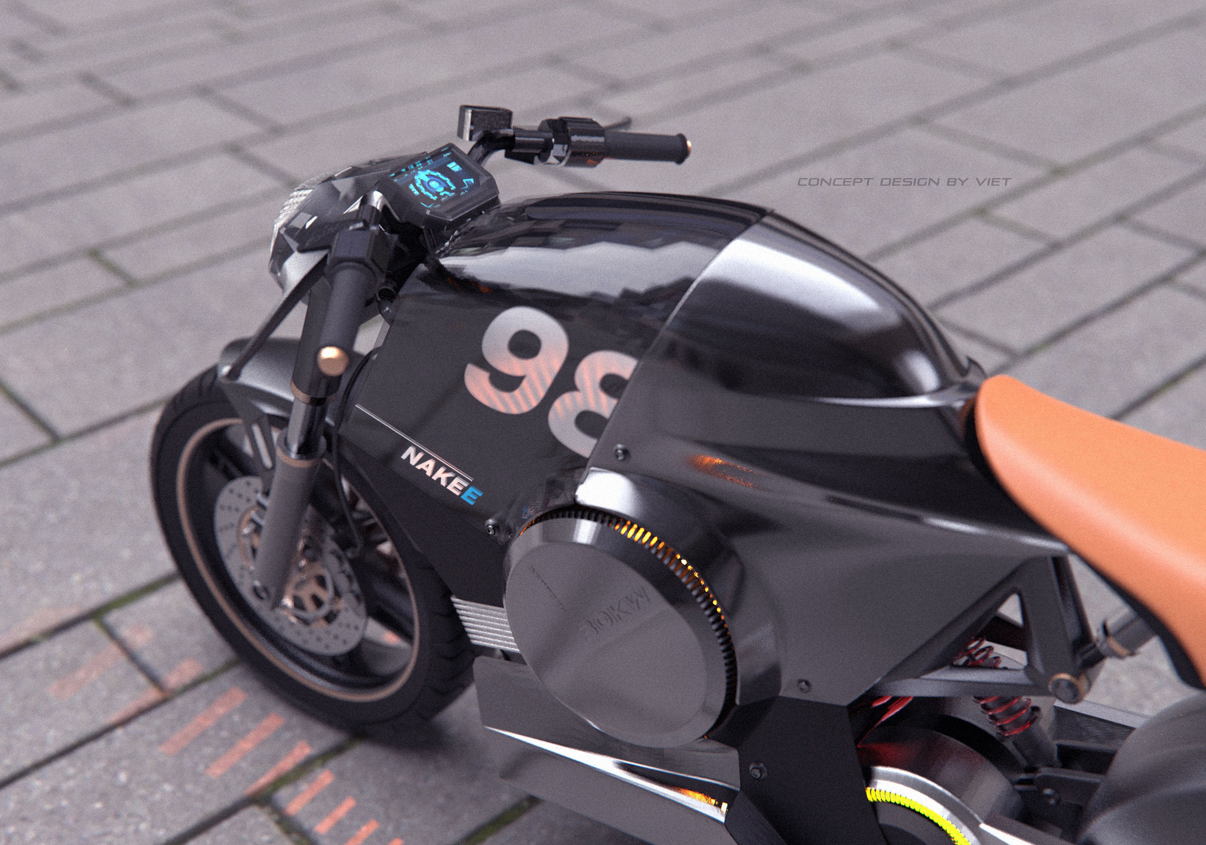 Cyber Mekanic motor 3D model_1