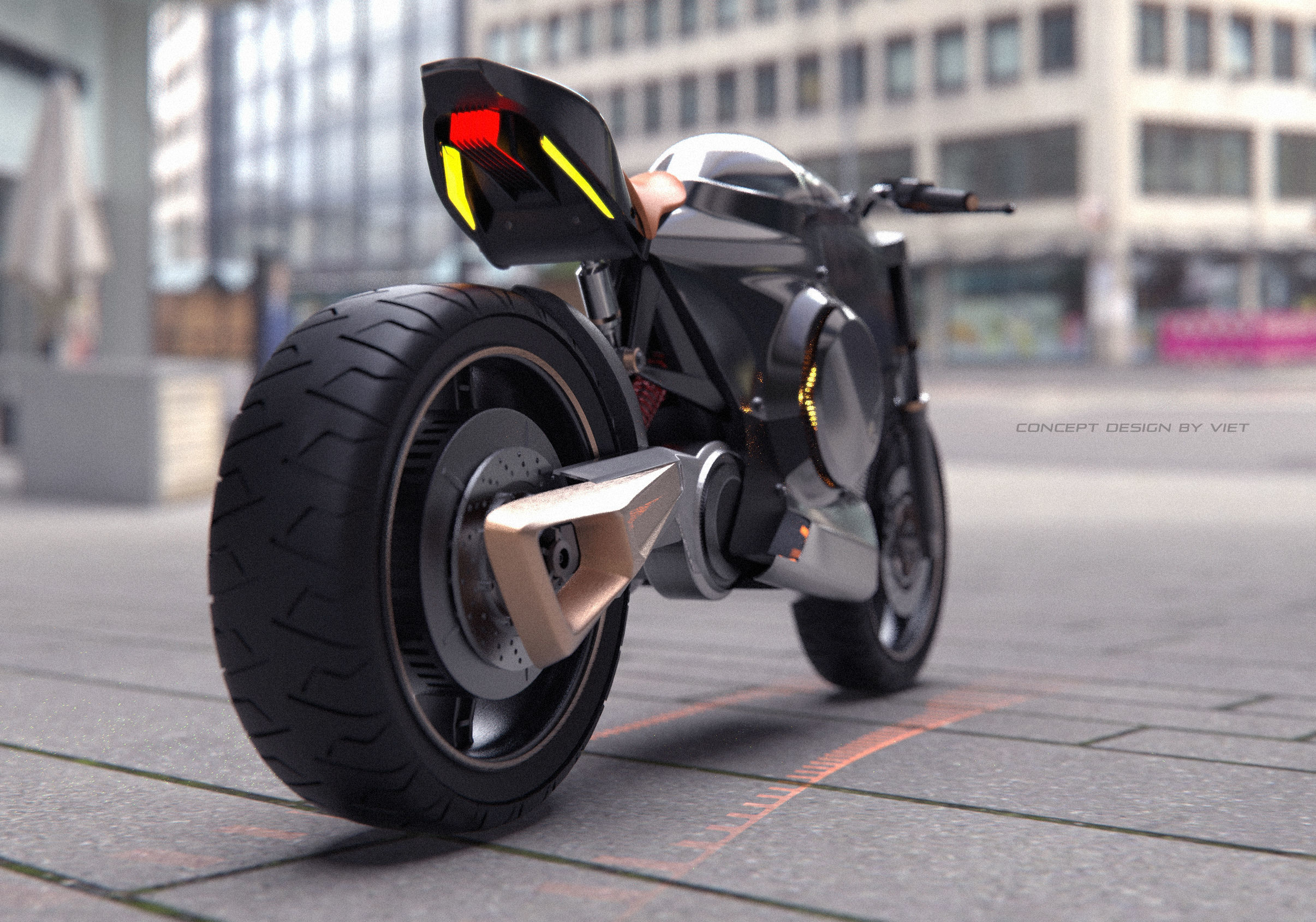 Cyber Mekanic motor 3D model_2