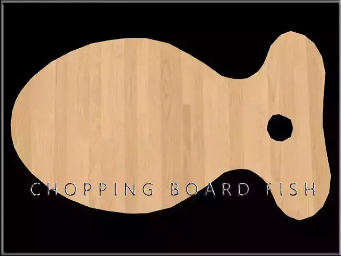 CHOPPING BOARD FISH