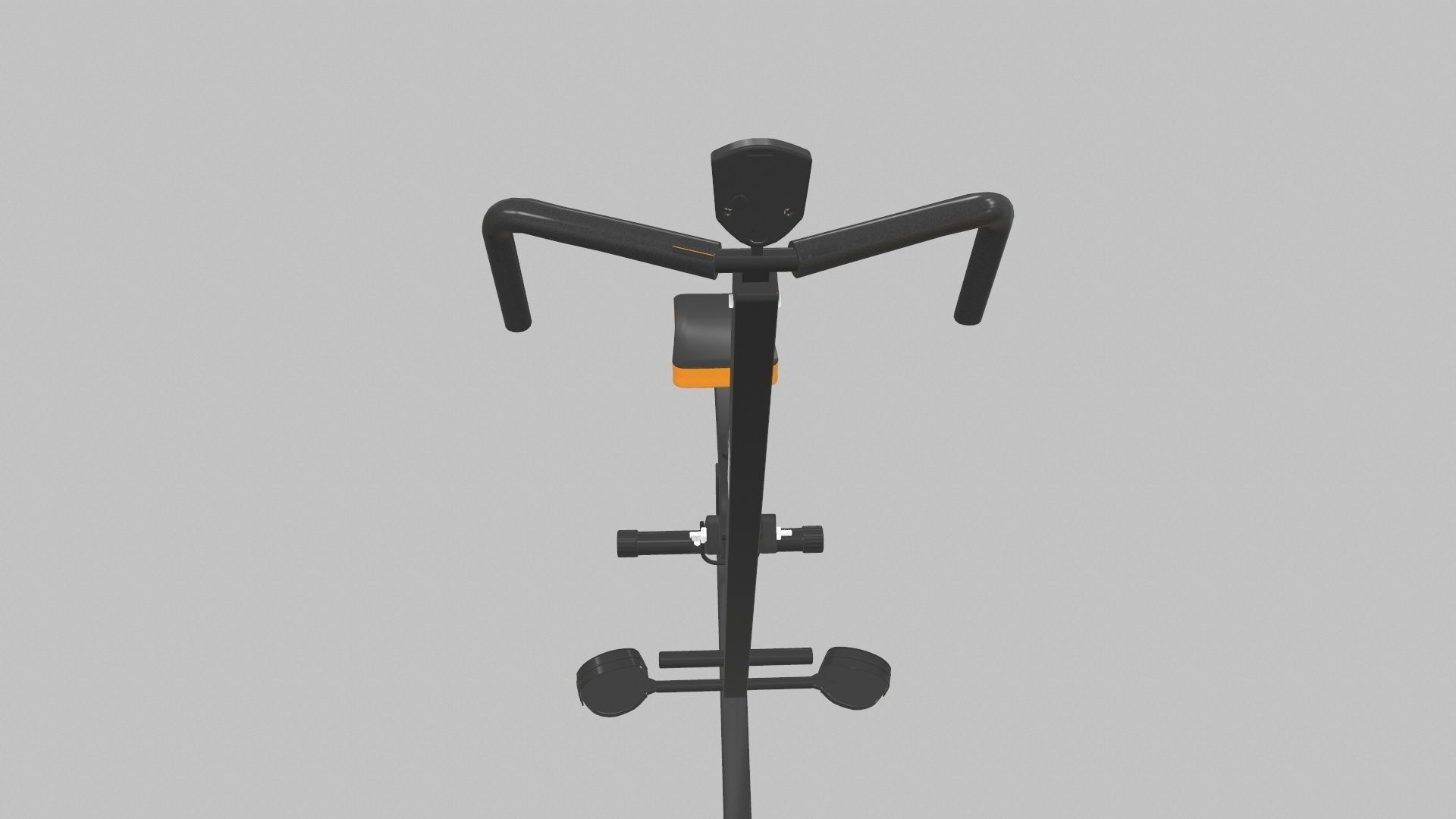 Upright Squat Machine Assist Row 3D model_9