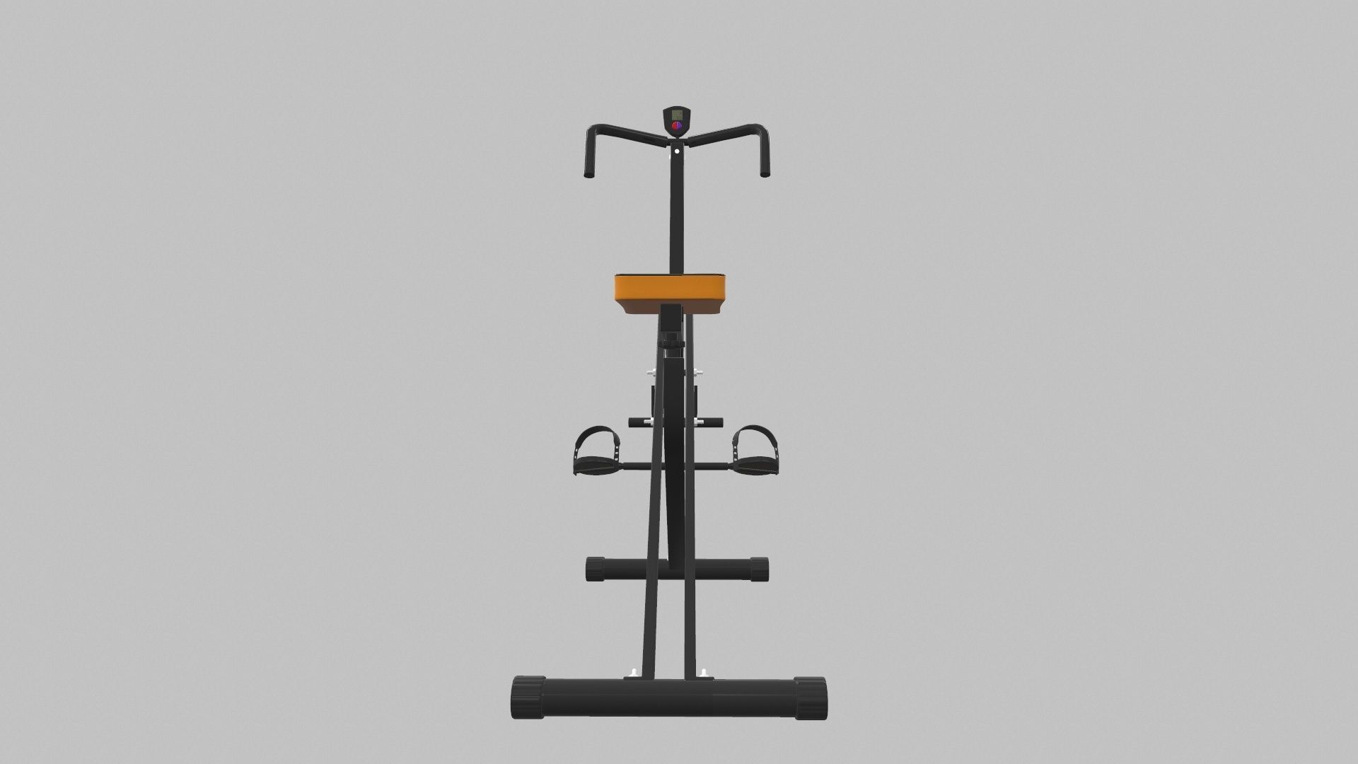 Upright Squat Machine Assist Row 3D model_2