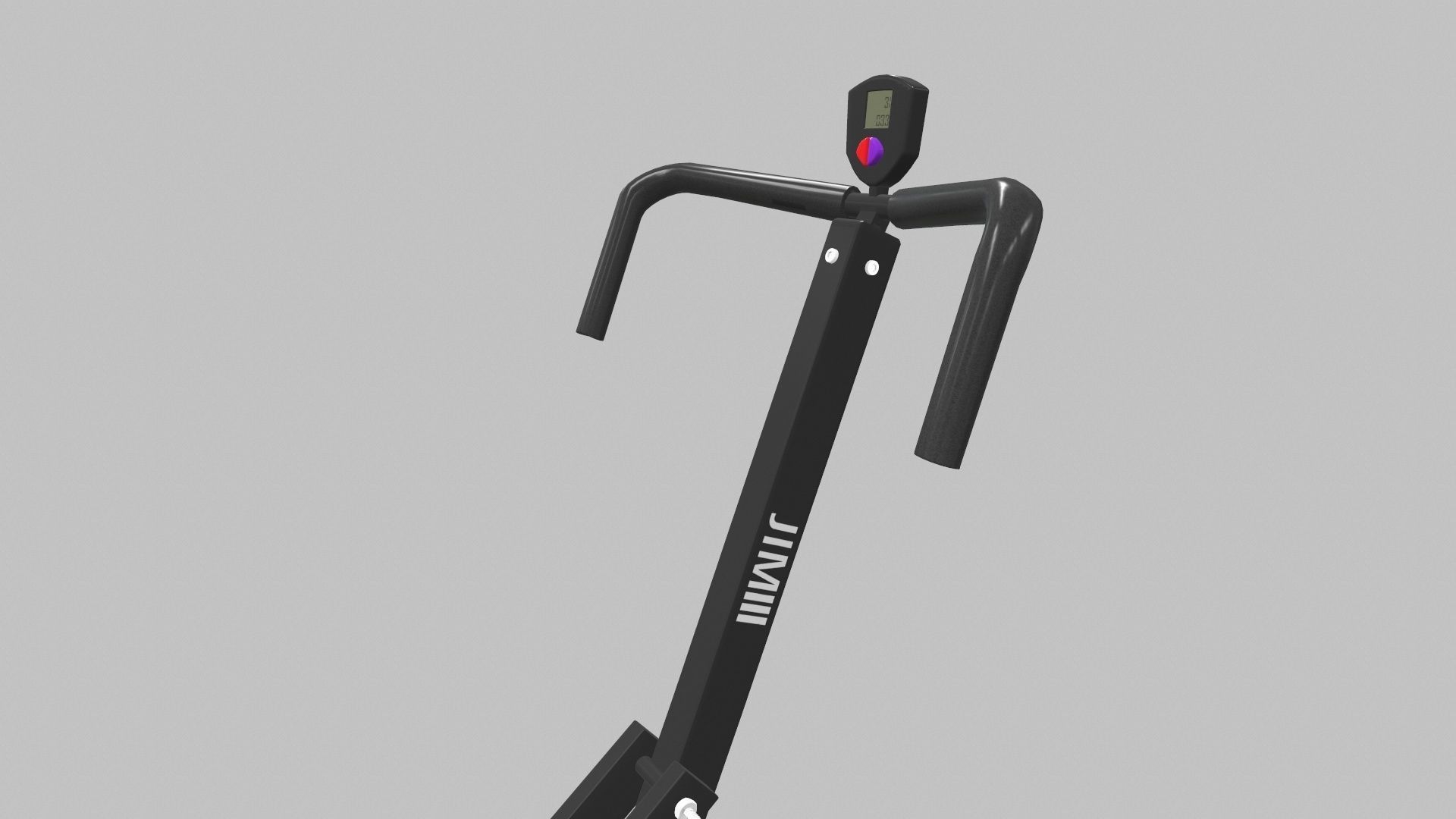 Upright Squat Machine Assist Row 3D model_6