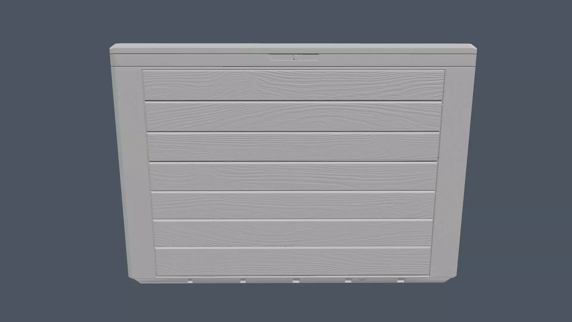 Wooden Box 3D model