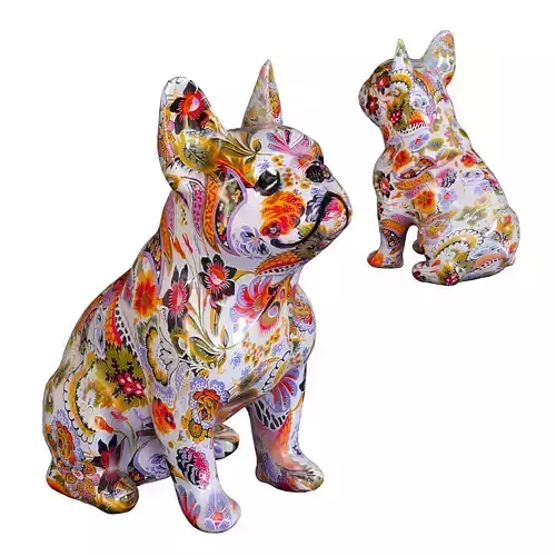  Deco Figure French Bulldog