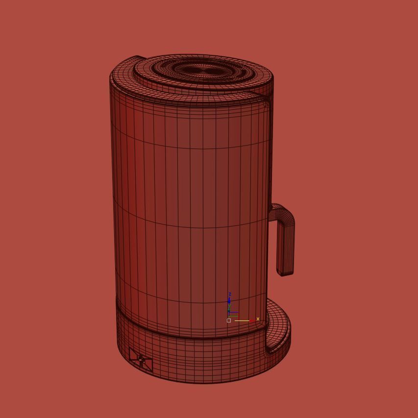 Coffee machine 3D model_13