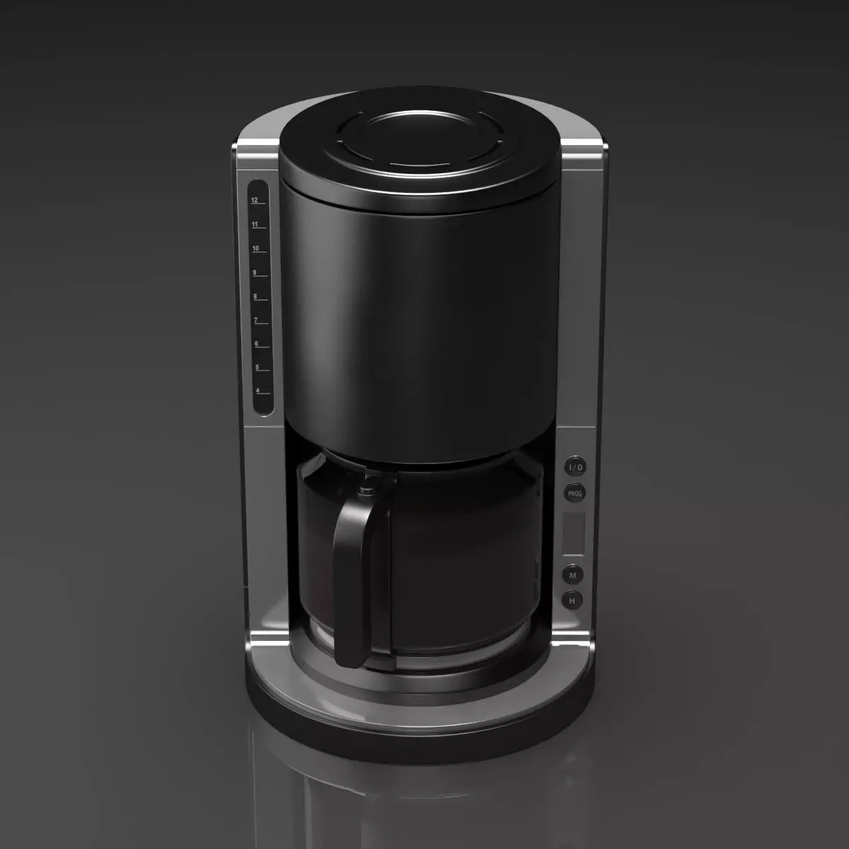 Coffee machine 3D model_0