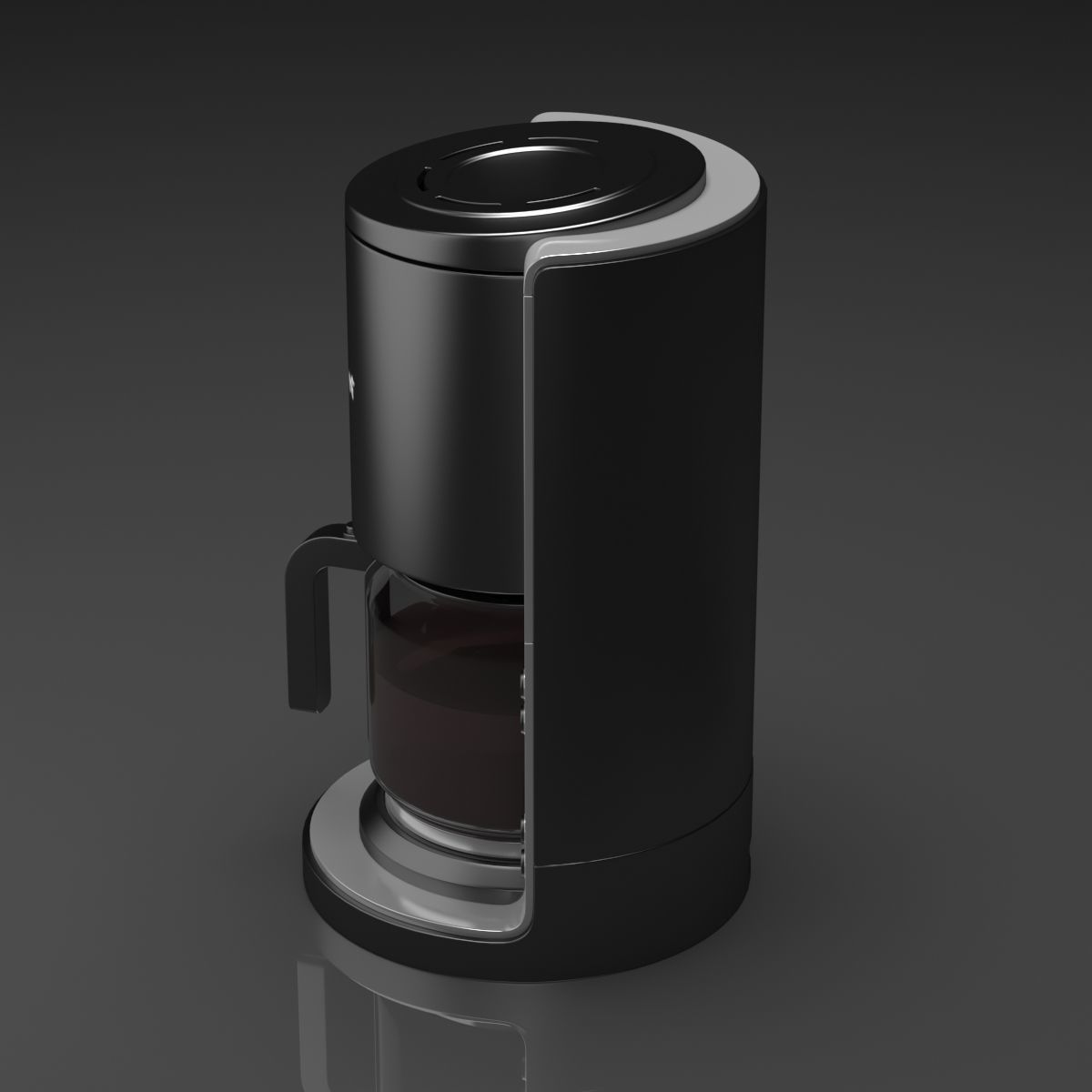 Coffee machine 3D model_2