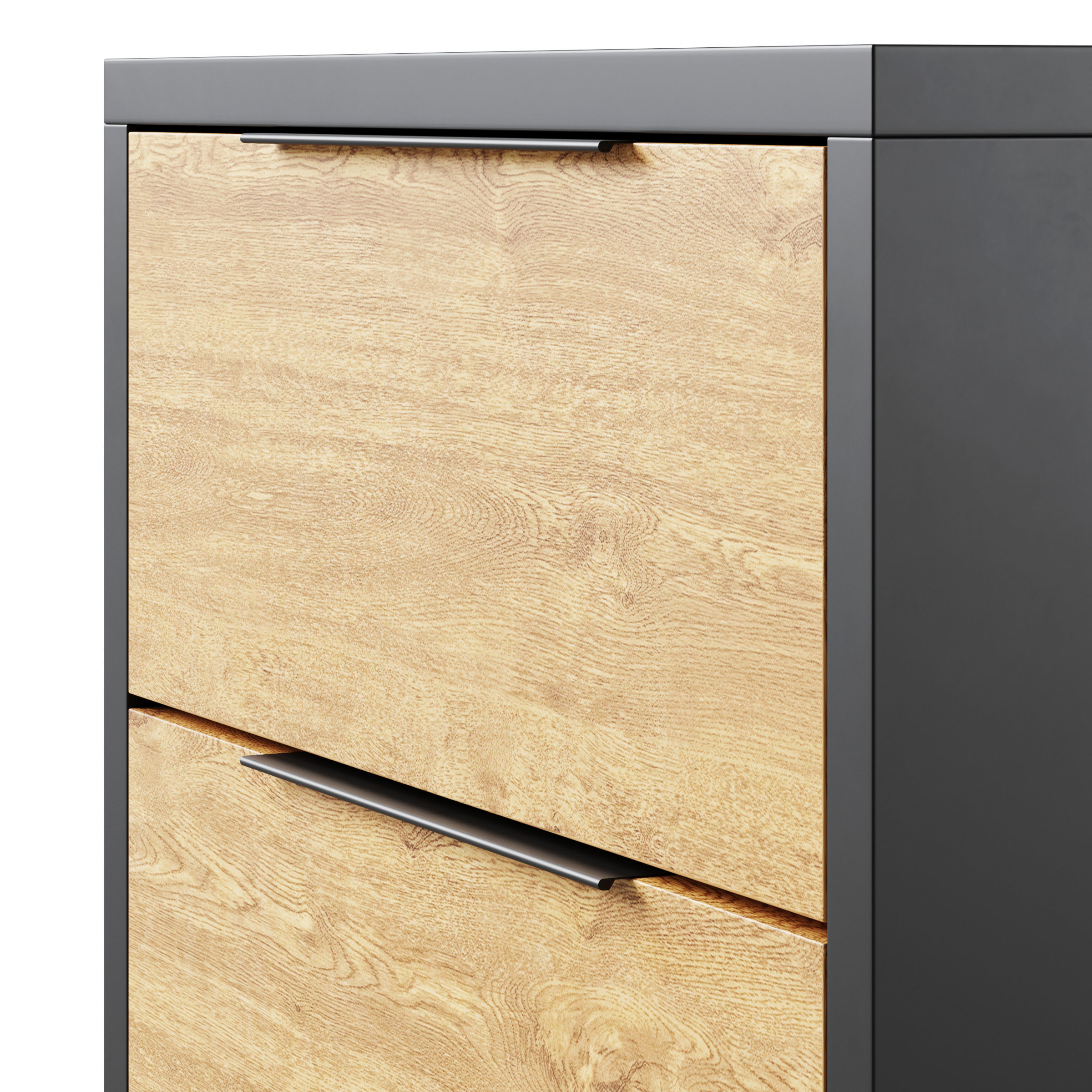 Chest of drawers and bedside table Savoi by La Forma 3D model_3