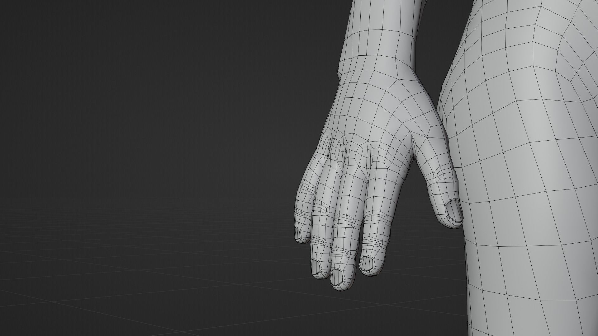 A Child Character in a Kimono LITTLE KANO Low-poly 3D model_23