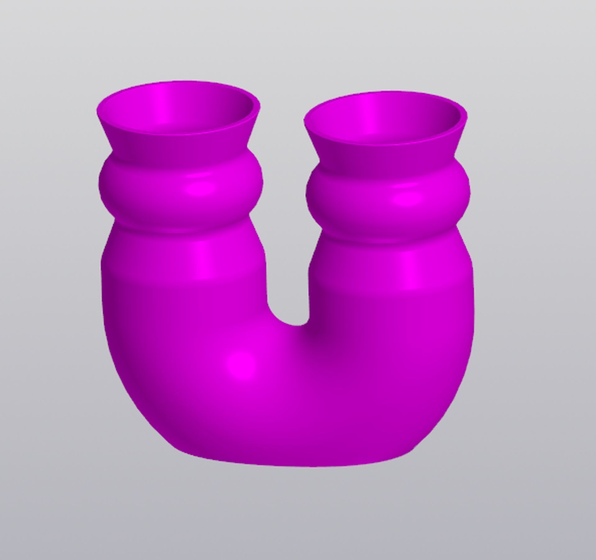 Vase Pen holder Geometric bodies 3D print model_1