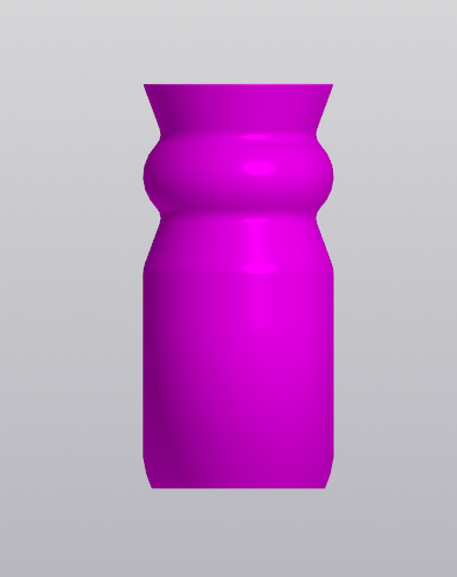 Vase Pen holder Geometric bodies 3D print model_2