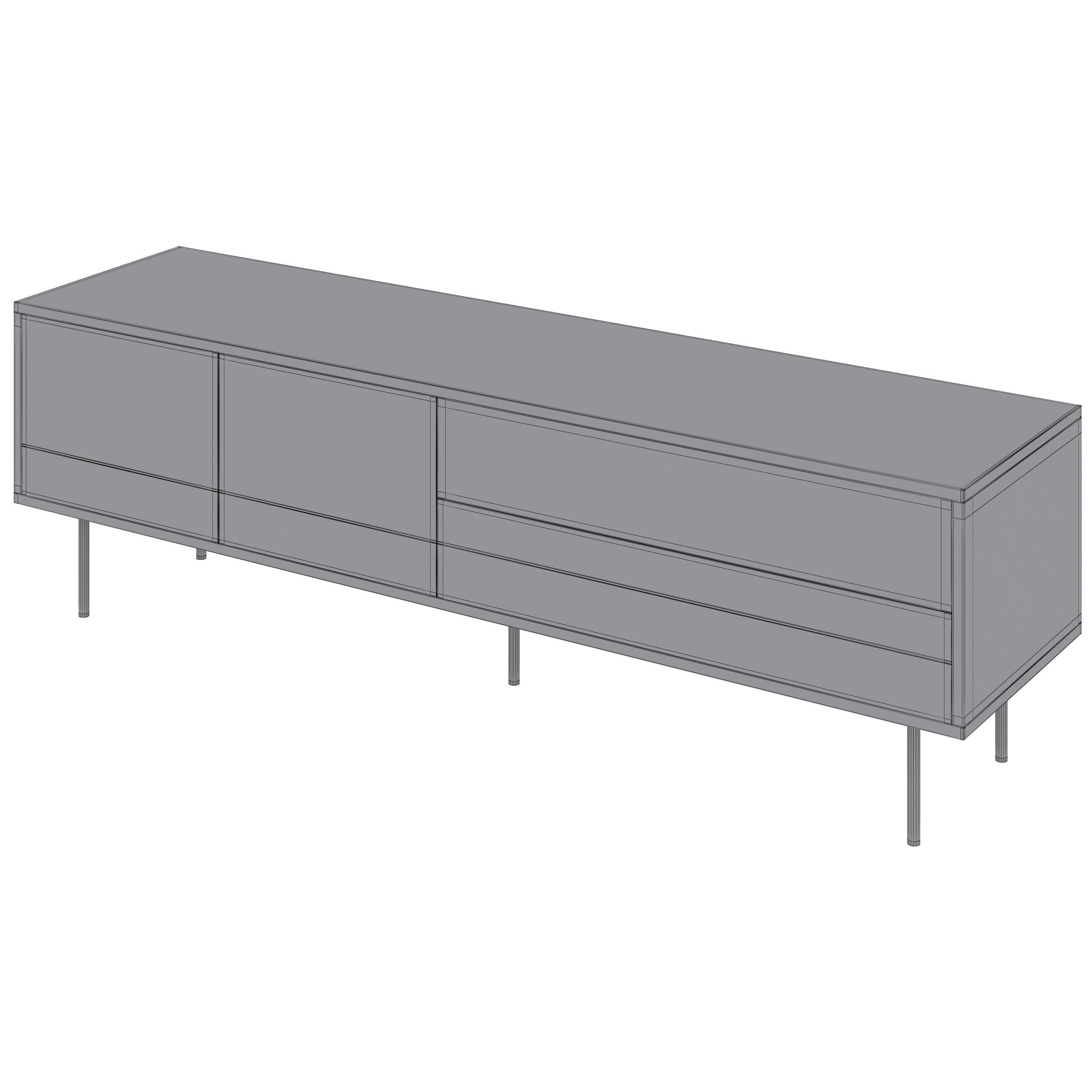 TV unit Bob by Cosmo 3D model_3