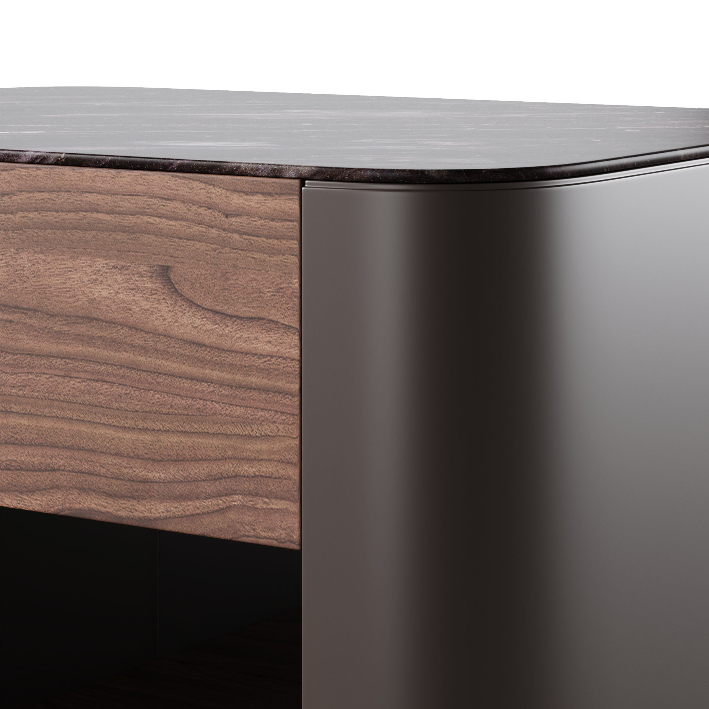 Bedside table Volare by Cosmo 3D model_3