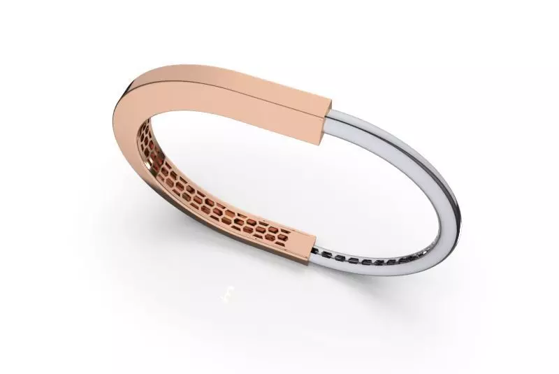 TIFFANY LOCK BANGLE 3D MODEL STL PRINTING 3D print model