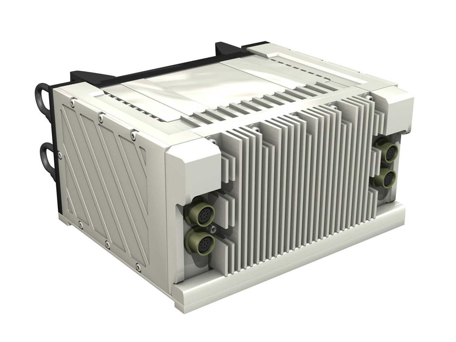 UHF VHF Military radio system 3D model_4