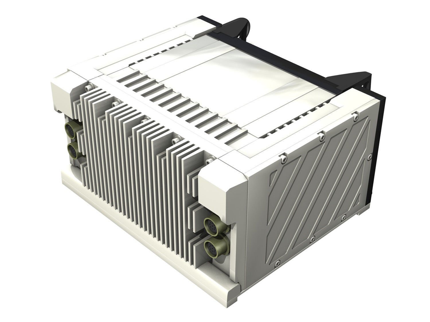 UHF VHF Military radio system 3D model_3