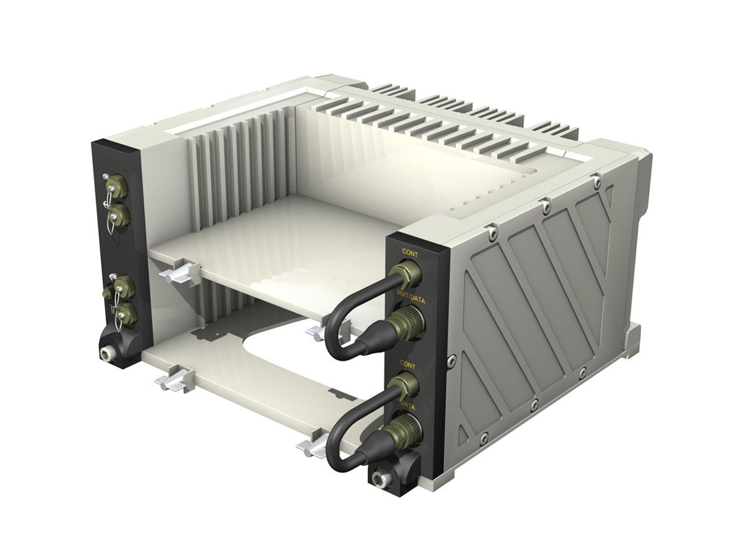 UHF VHF Military radio system 3D model_7