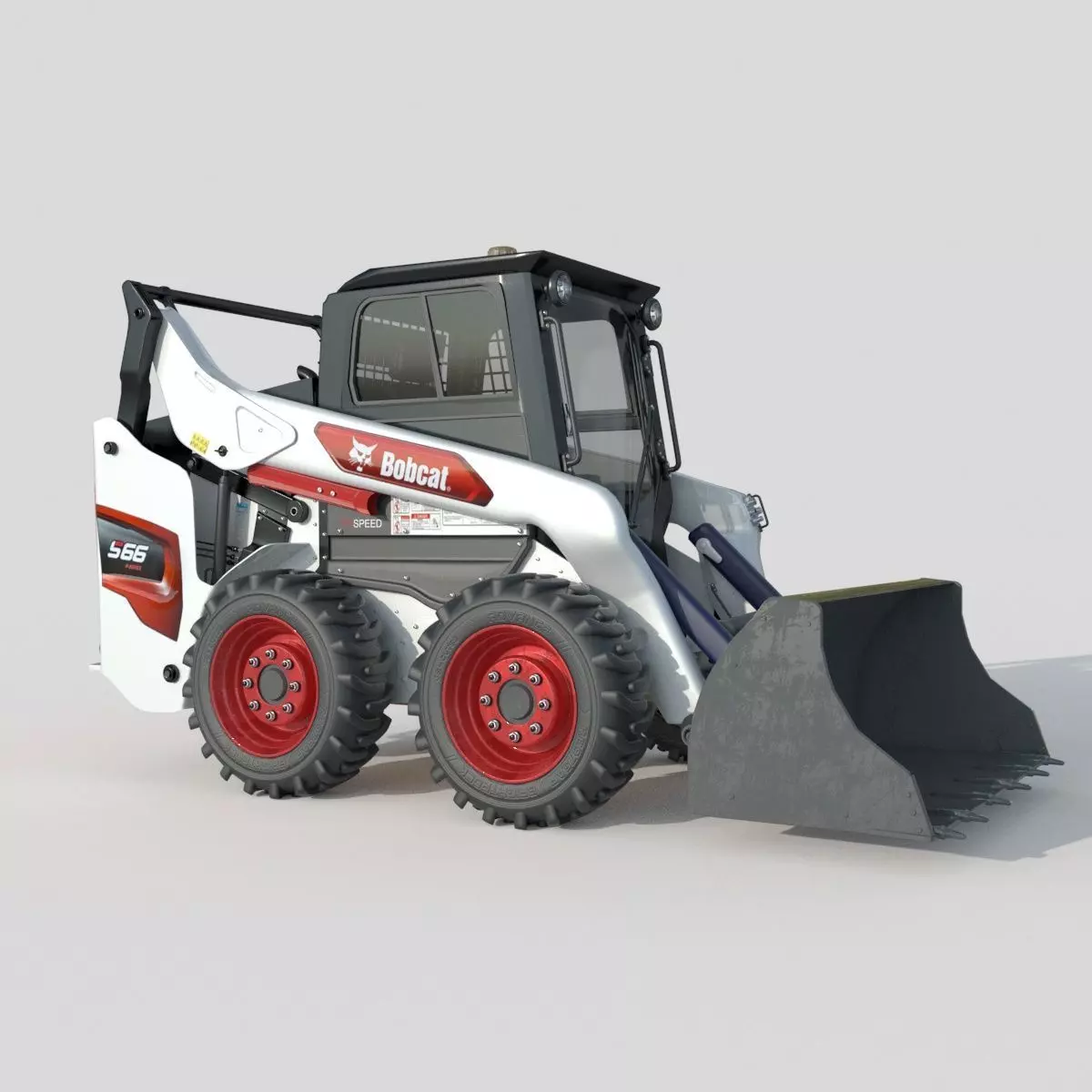 Bobcat S66 Skid Steer Loader 3D model_0