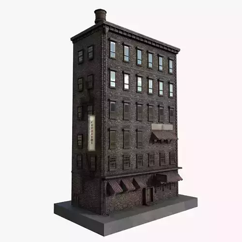 8-10 Old New york buildings Coffeeshop 1930