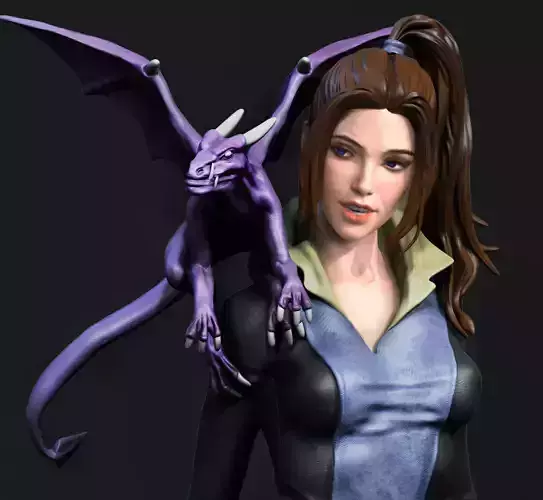 Kitty Pryde 3D Print