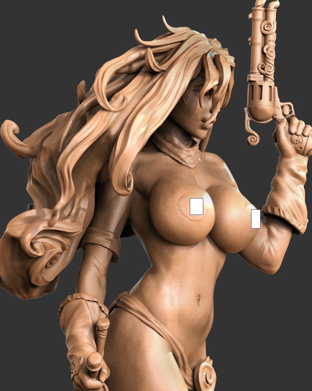 Red Monika NSFW 3D Print 3D print model_2