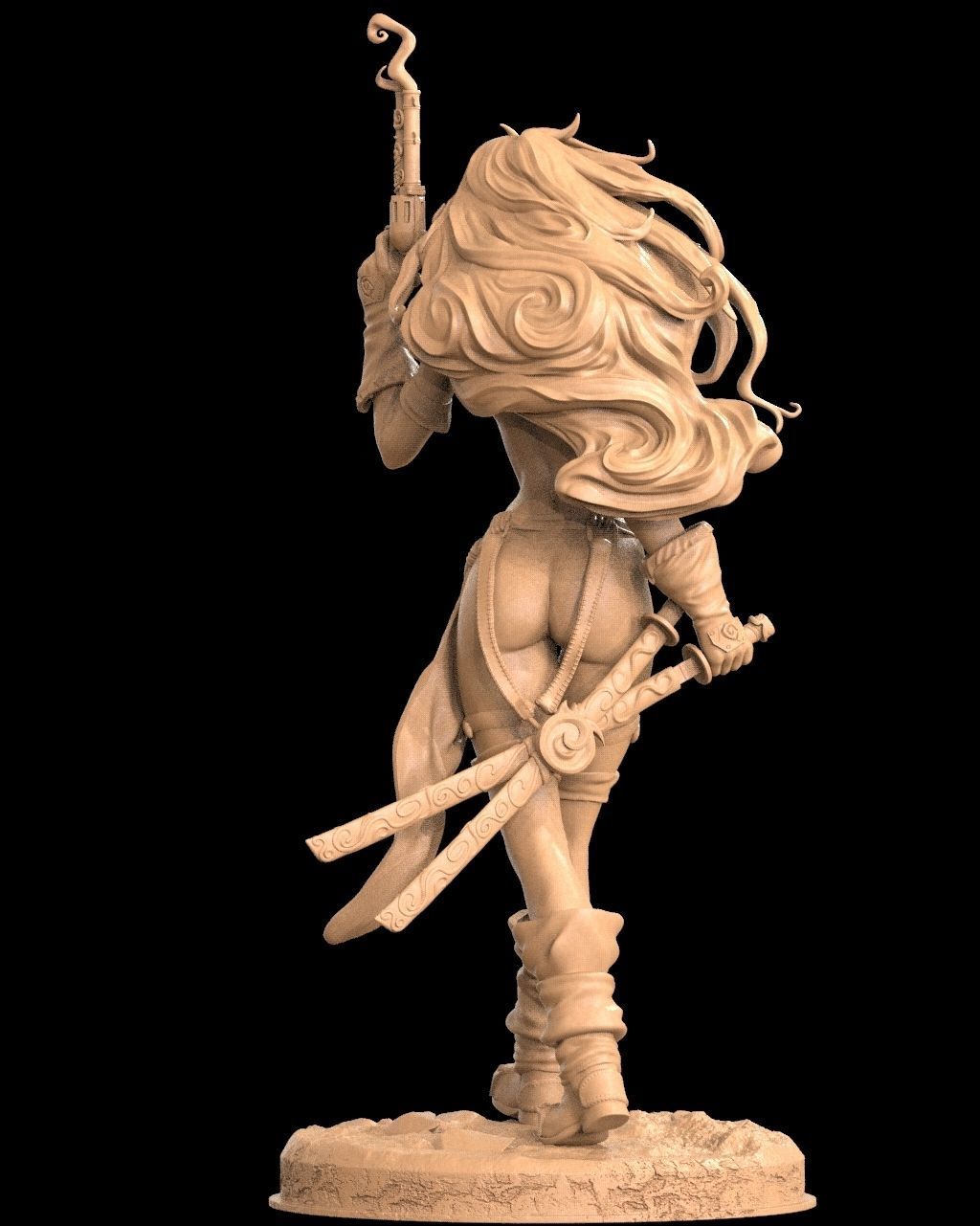 Red Monika NSFW 3D Print 3D print model_12