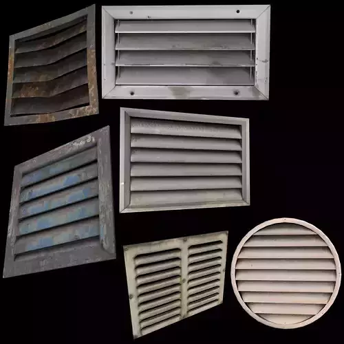 Set of air vents 