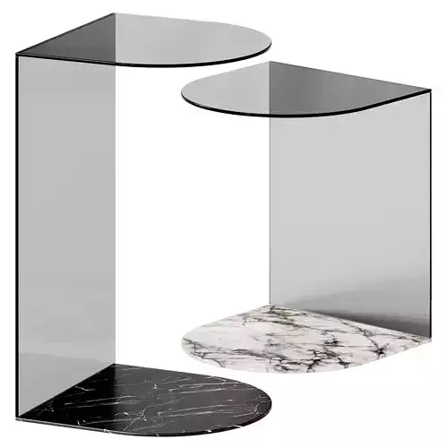 Lago TELL Side Table 3D model