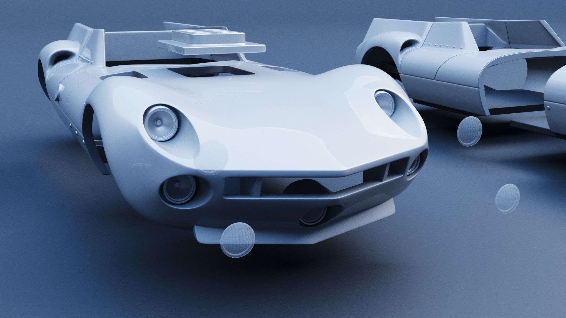 Chaparral 1 - 1963  3D print model_15