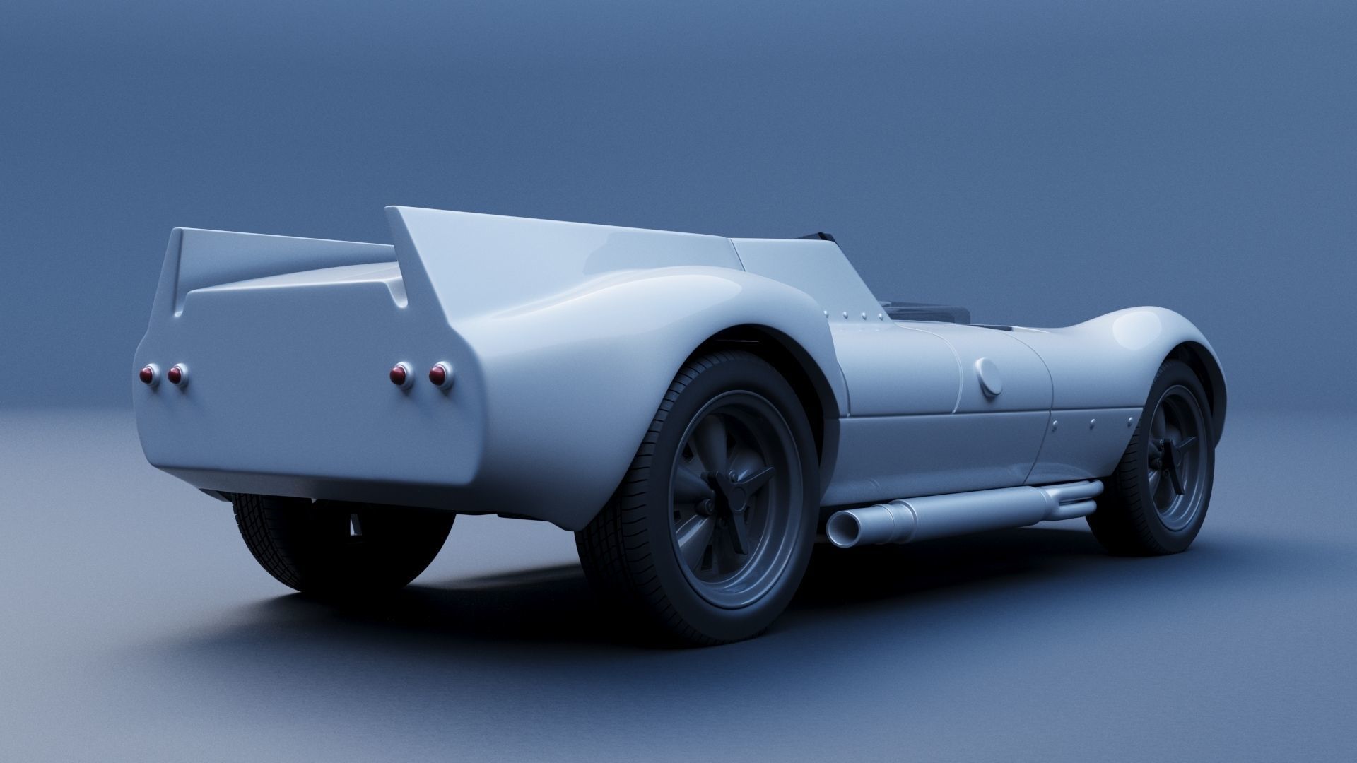 Chaparral 1 - 1963  3D print model_5