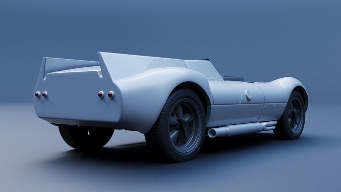 Chaparral 1 - 1963  3D print model 6