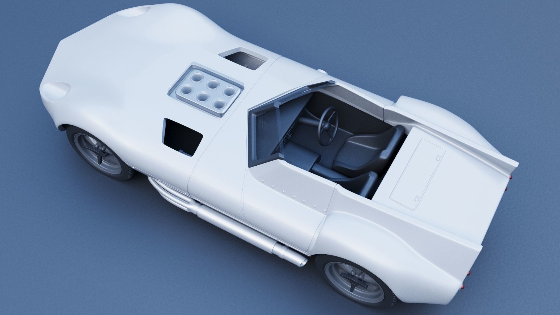 Chaparral 1 - 1963  3D print model_10