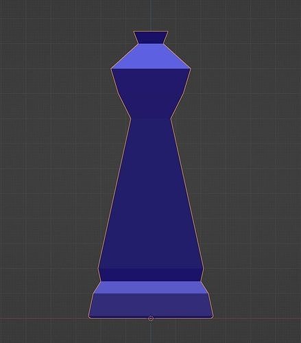 T1-Queen chess piece 3D print model