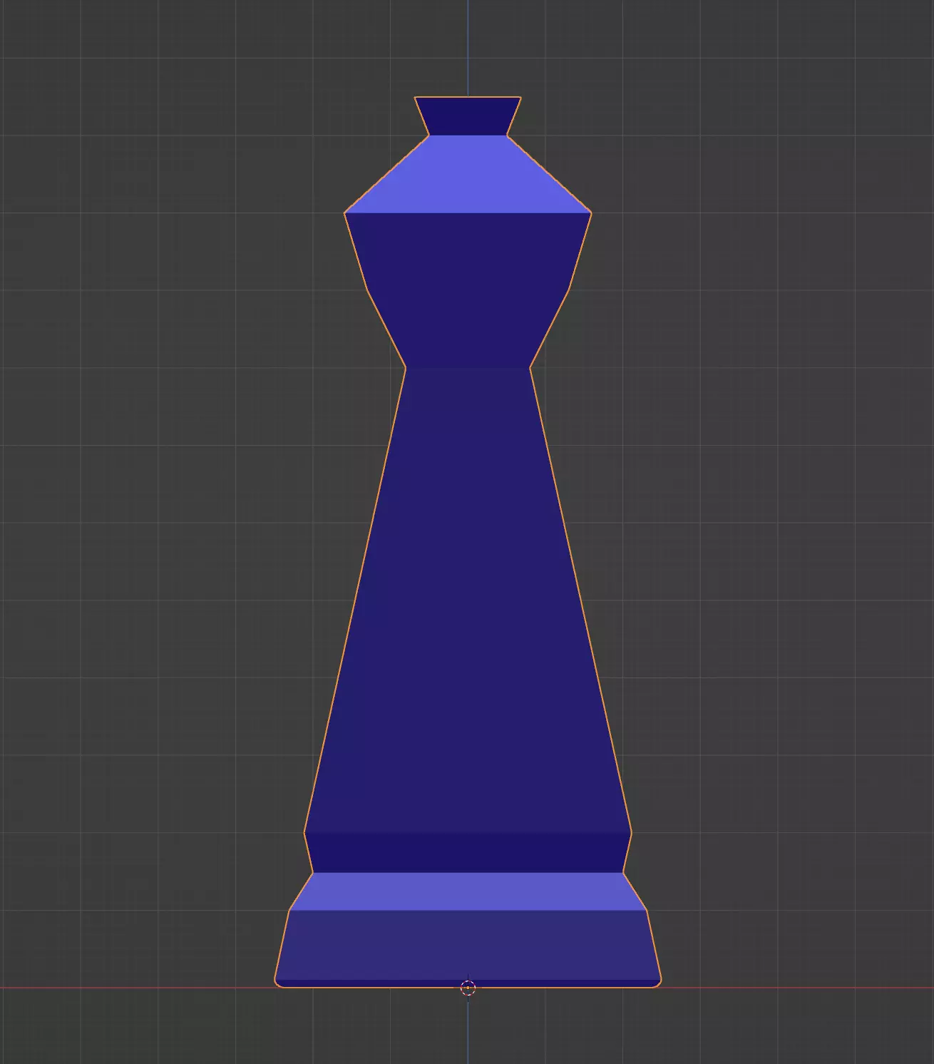 T1-Queen chess piece 3D print model_0