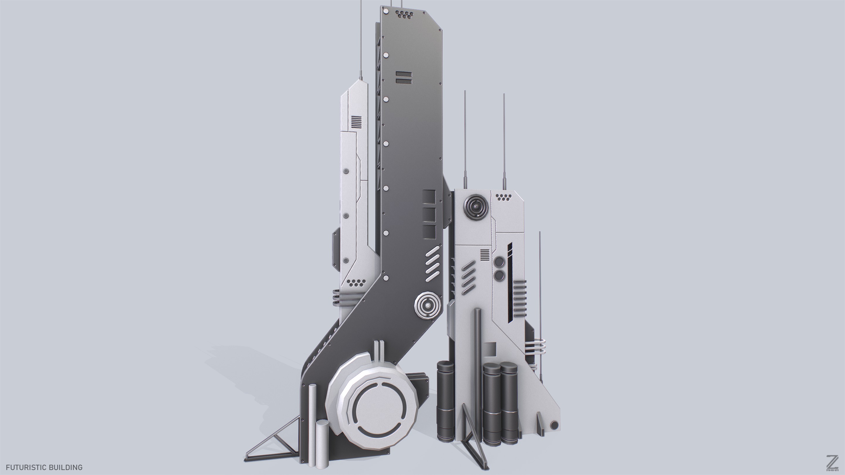 Futuristic building collection _1