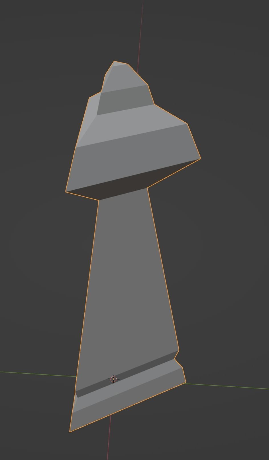 T1-King statue 3D print model_1