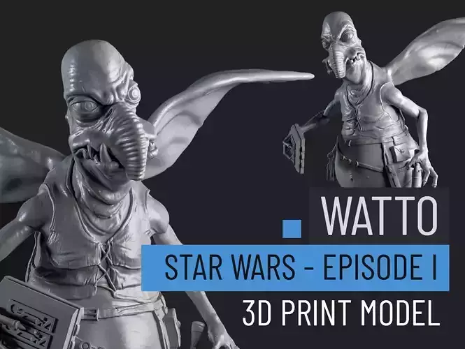 Watto - Star Wars - Episode I - 3D print model