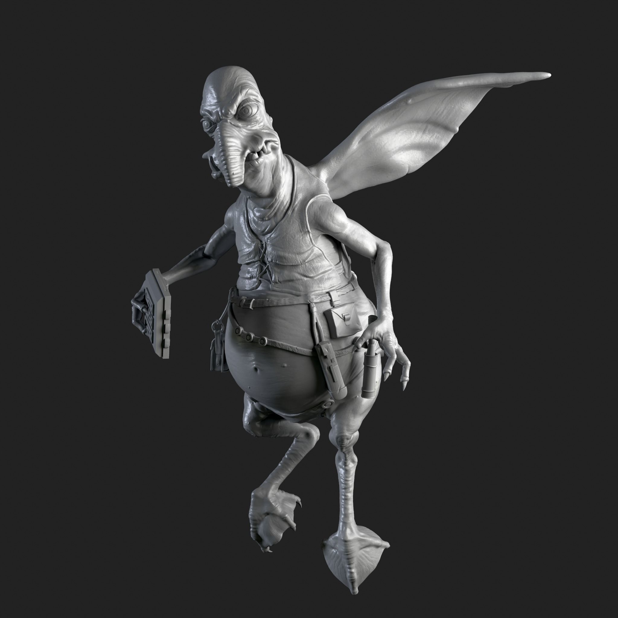 Watto - Star Wars - Episode I - 3D print model 3D print model_2