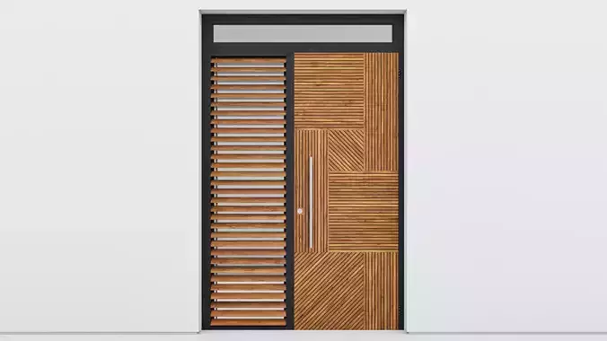 Aluminium door 186