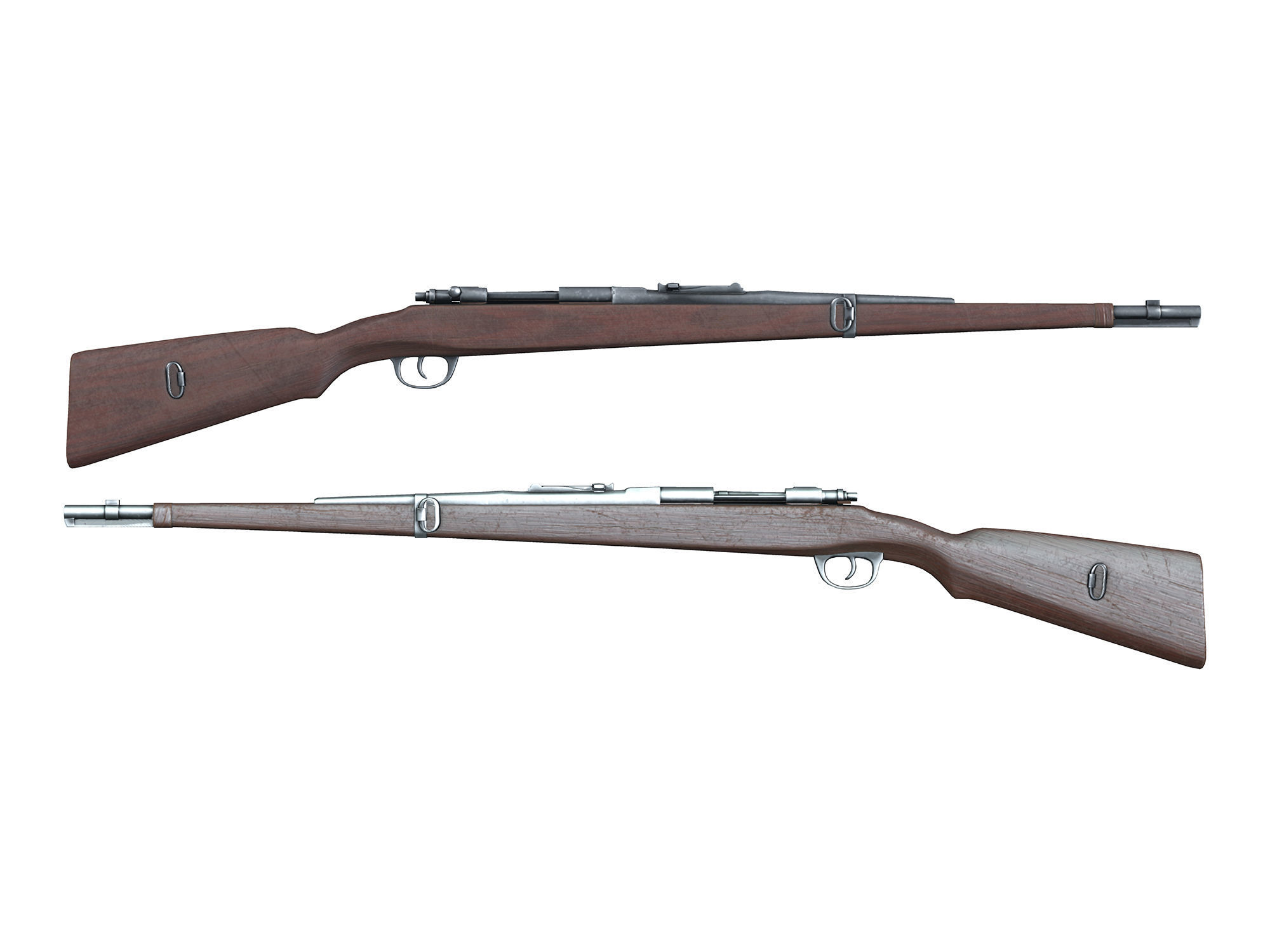 Full Futuristic Female Commander Outfit Low-poly 3D model_6