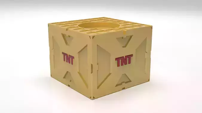 Apple Watch Dock as TNT explosive container 3D print model