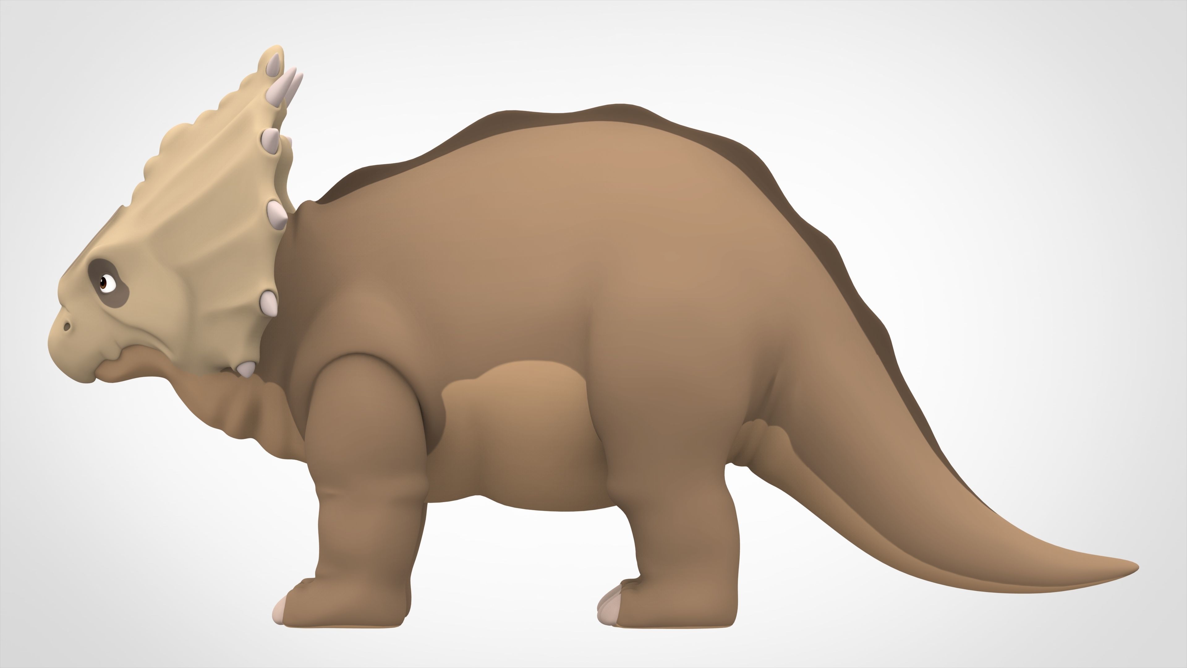 Mr Thicknose 3D model_2