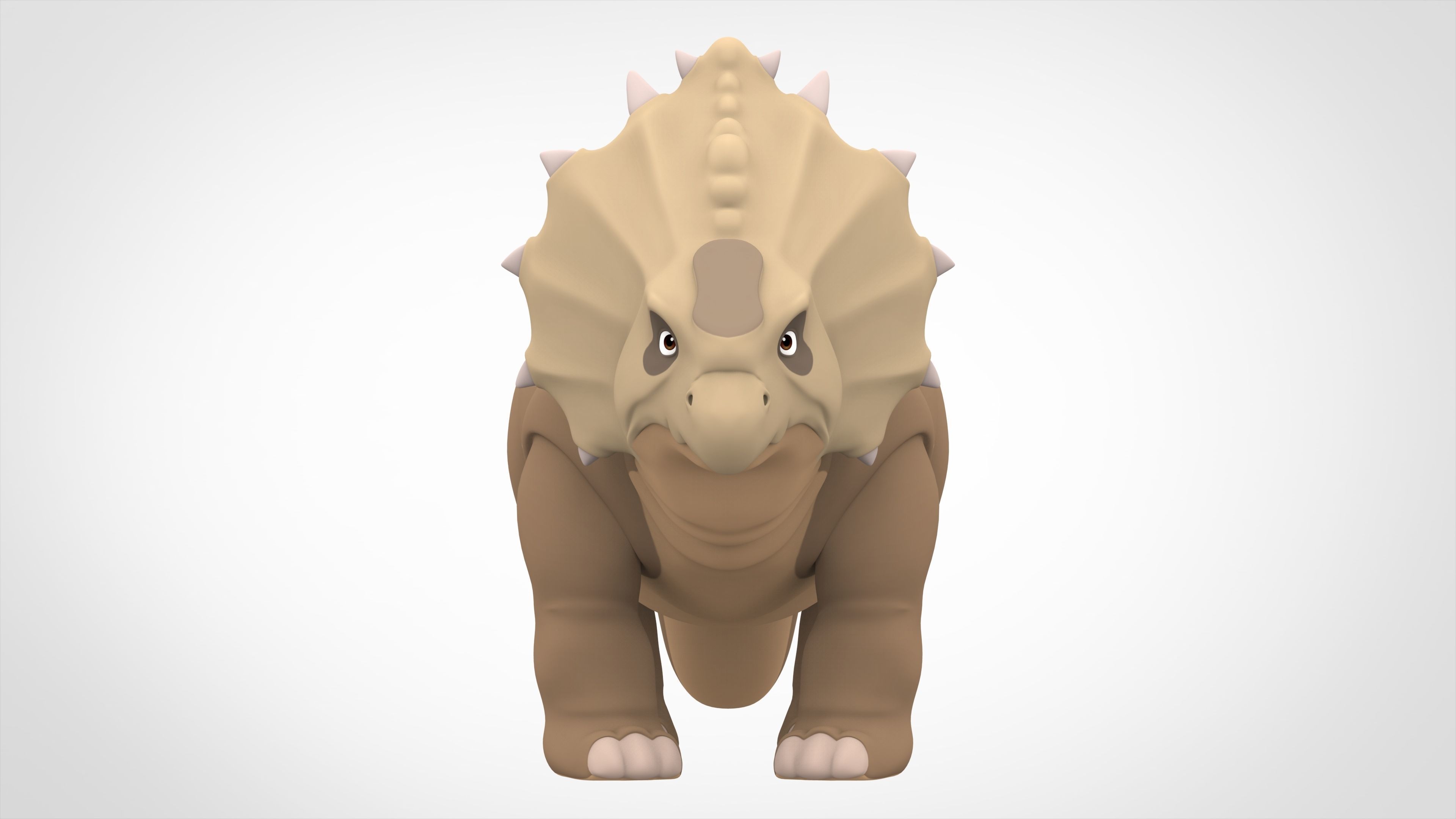 Mr Thicknose 3D model_1