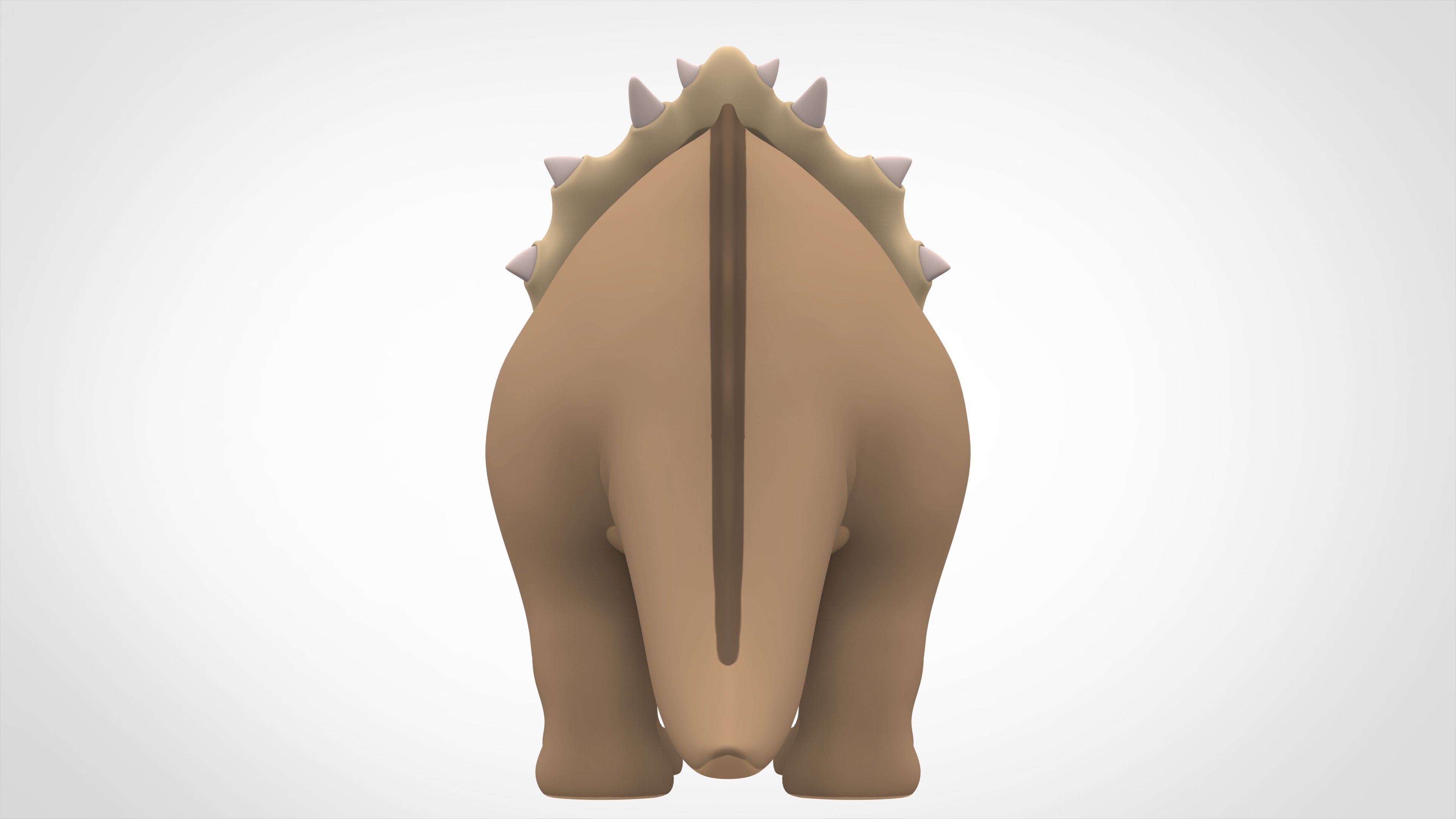 Mr Thicknose 3D model_3